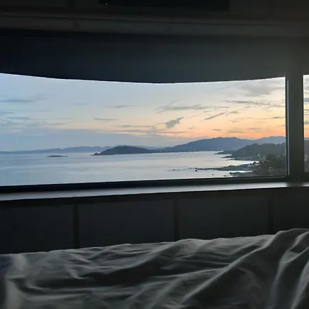 キャンプ場 Glamping Do Mar バイヨーナ